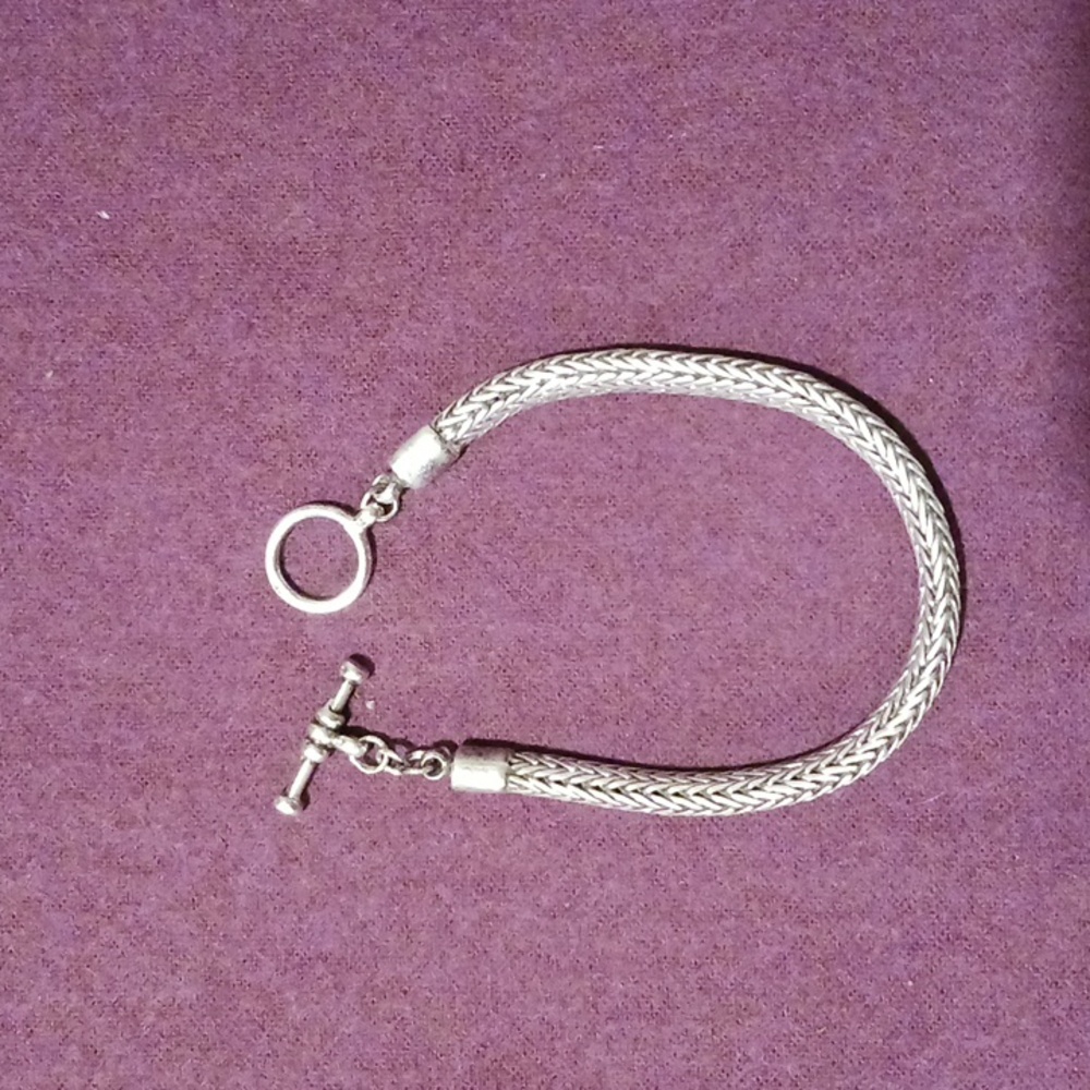 Silver bracelet